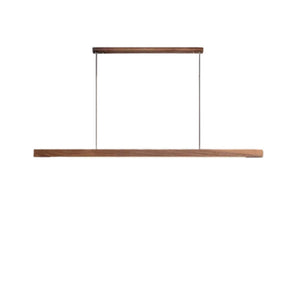Modern Wooden Linear Pendant Light