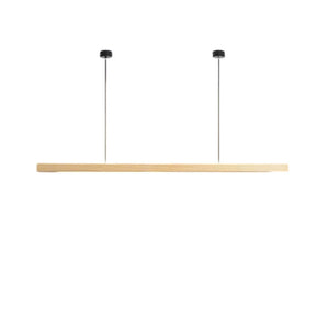 Modern Wooden Linear Pendant Light