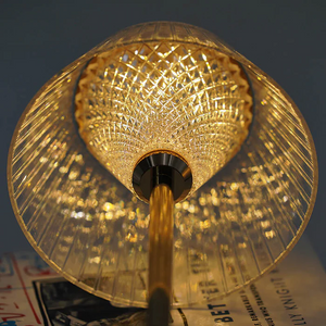 Modern Crystal Metal Table Lamp
