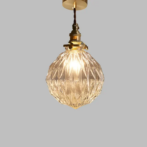 Nordic Modern Crystal Glass Pendant Light
