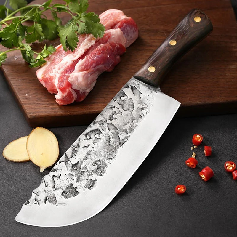 Forged Stainless Steel Cleaver Knife for Meat Cutting