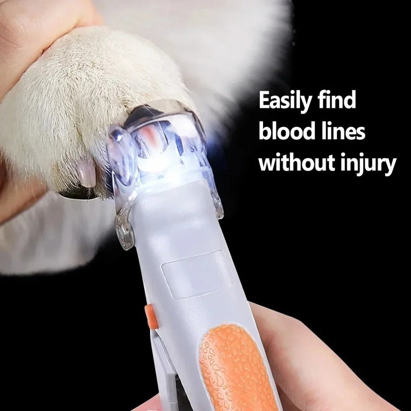 LED Light Pet Nail Clipper for Safe Trimming