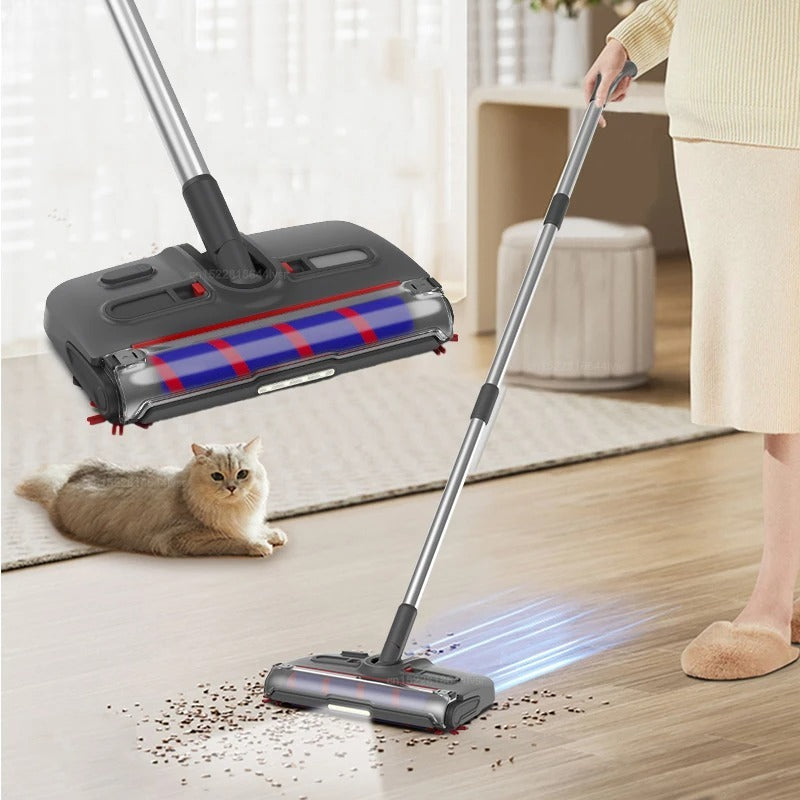 Wireless Electric Sweeper Mop with LED and Rechargeable Battery
