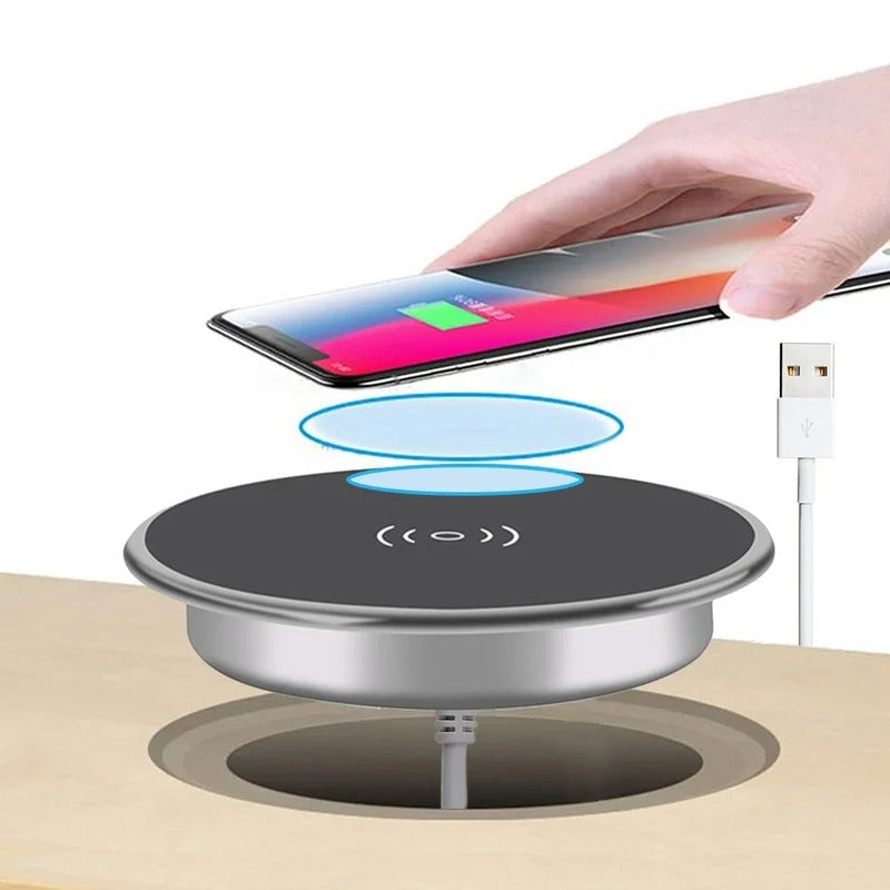 Long-Distance Invisible Wireless Charger For Desk