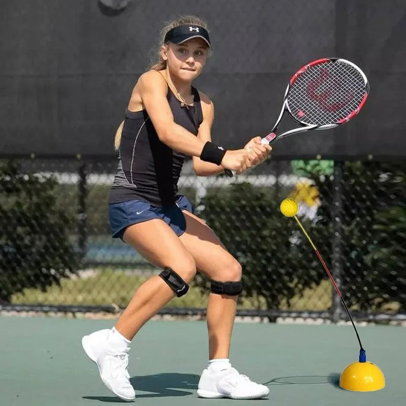 Tennis Swing Trainer with Rebound Ball Base Set