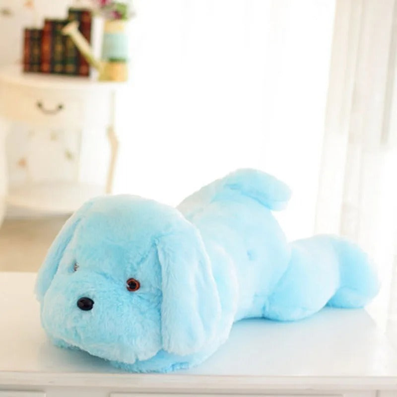 Glowing LED Dog Plush Toy for Kids Gift