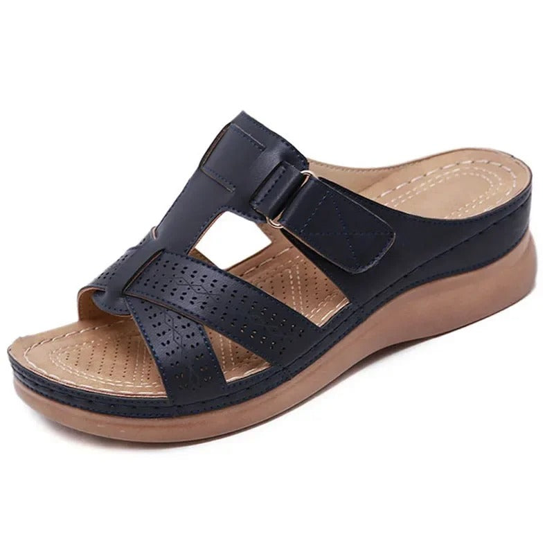 Summer Orthopedic Wedge Sandals Open Toe Non-Slip