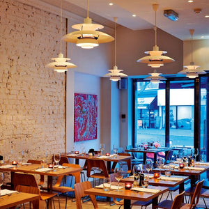 Colorful Danish Umbrella Pendant Light