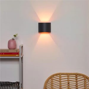 Modern Cube LED Wall Light – Minimalist Up Down Lighting Fixture
