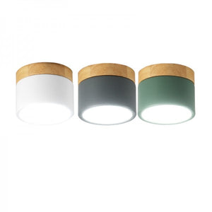 Modern Nordic Ceiling Light LED Wooden