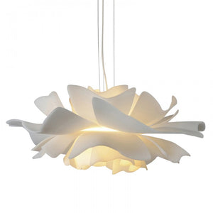 Nordic White Flower Pendant Light Modern Ceiling Fixture