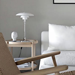 Stainless Steel Multilayer Glass Table Lamp Modern Design