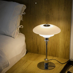 Stainless Steel Multilayer Glass Table Lamp Modern Design