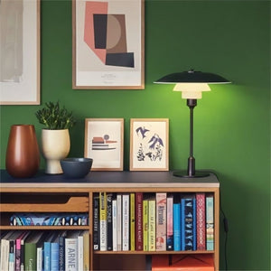 Stainless Steel Multilayer Glass Table Lamp Modern Design