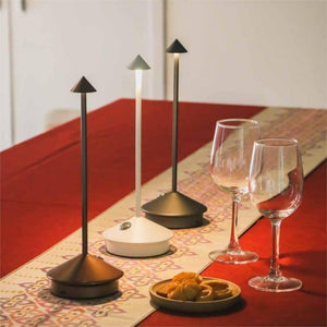 Modern Cordless LED Table Lamp Rechargeable Touch Dimmable