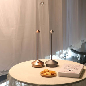 Modern Cordless LED Table Lamp Rechargeable Touch Dimmable