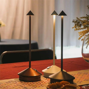 Modern Cordless LED Table Lamp Rechargeable Touch Dimmable