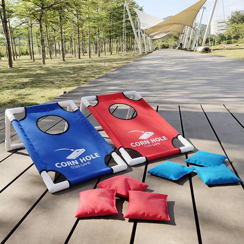 Deluxe Regulation Corn Hole Bean Bag Toss Game Set