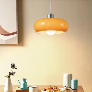 Nordic Bauhaus Glass Pendant Light