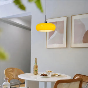 Nordic Bauhaus Glass Pendant Light
