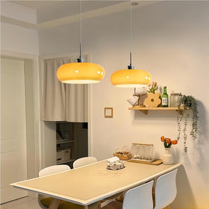 Nordic Bauhaus Glass Pendant Light