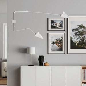 Modern Adjustable Wall Light With Long Swing Arm