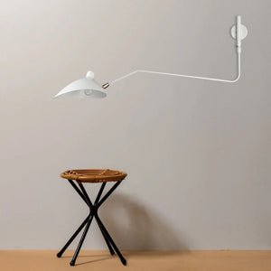 Modern Adjustable Wall Light With Long Swing Arm