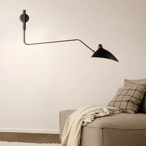 Modern Adjustable Wall Light With Long Swing Arm