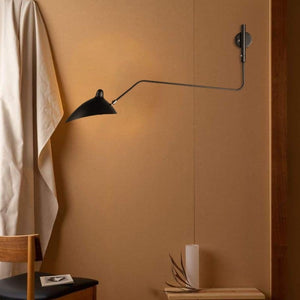 Modern Adjustable Wall Light With Long Swing Arm