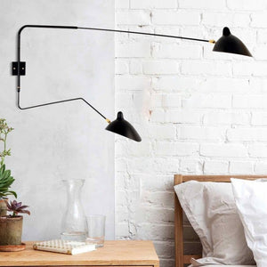 Modern Adjustable Wall Light With Long Swing Arm