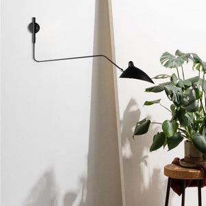 Modern Adjustable Wall Light With Long Swing Arm