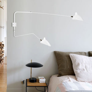 Modern Adjustable Wall Light With Long Swing Arm
