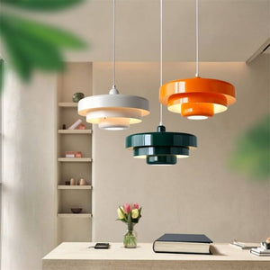 Modern Triple Layer Macaron Pendant Light