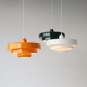 Modern Triple Layer Macaron Pendant Light