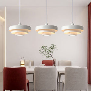 Modern Triple Layer Macaron Pendant Light