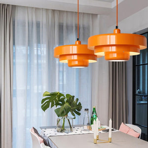 Modern Triple Layer Macaron Pendant Light