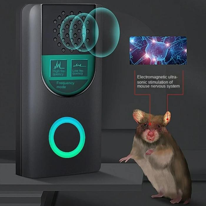 Ultrasonic Mouse Repellent 180-250V Pest Control for Home & Garden