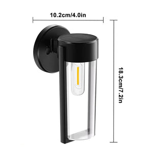 Solar LED Wall Light Outdoor Waterproof Garden Fence Porch Lamp