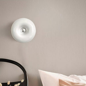 Orange Donut Wall Light with LED Touch Control