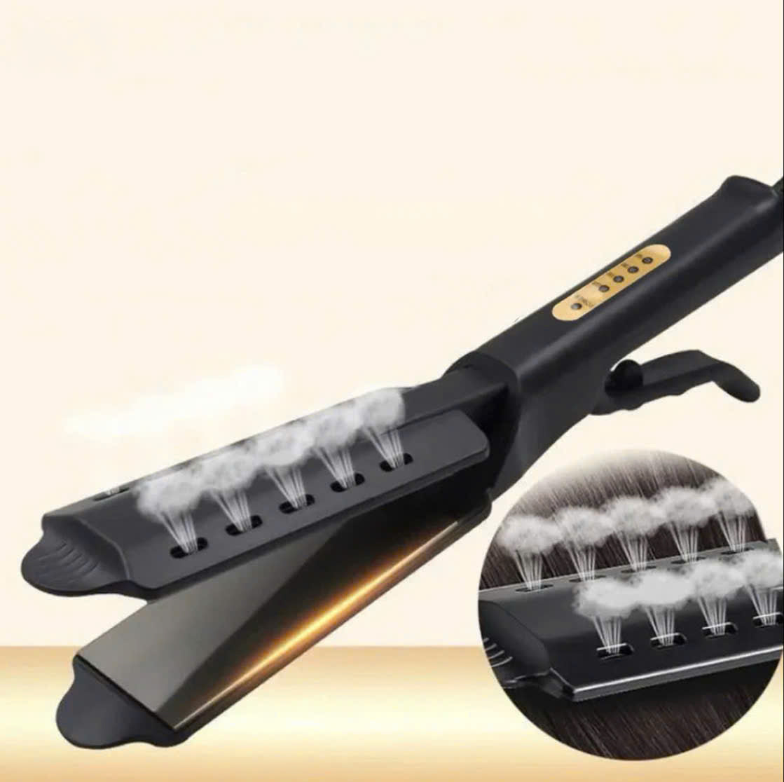 Adjustable Ceramic Tourmaline Ionic Hair Straightener