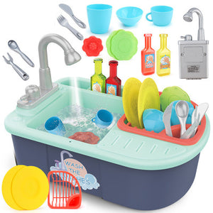Sink Simulation, Children'S Play Set, Top Learning Toys For Kids