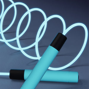 Glowing Skipping Rope - Adjustable Luminous Exercise For Fitness