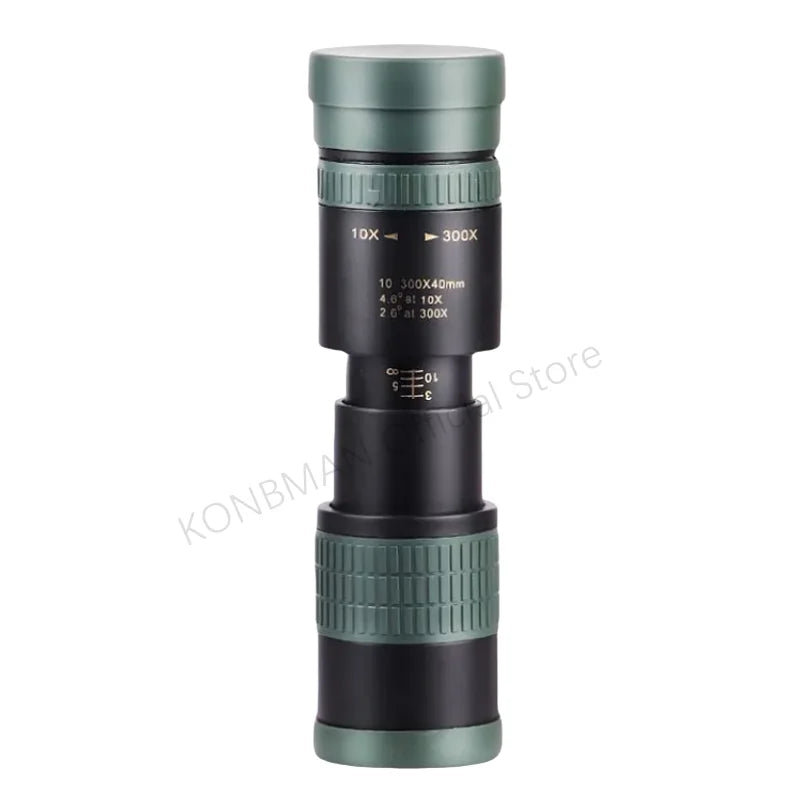10 To 300X Zoom Hd Monocular Telescope With 30Mm Objective Lens 1005007936107540-al