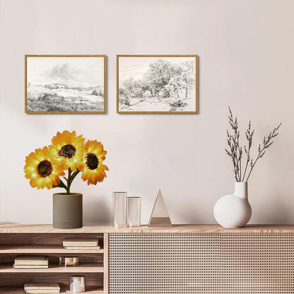 Creative Sunflower Table Lamp