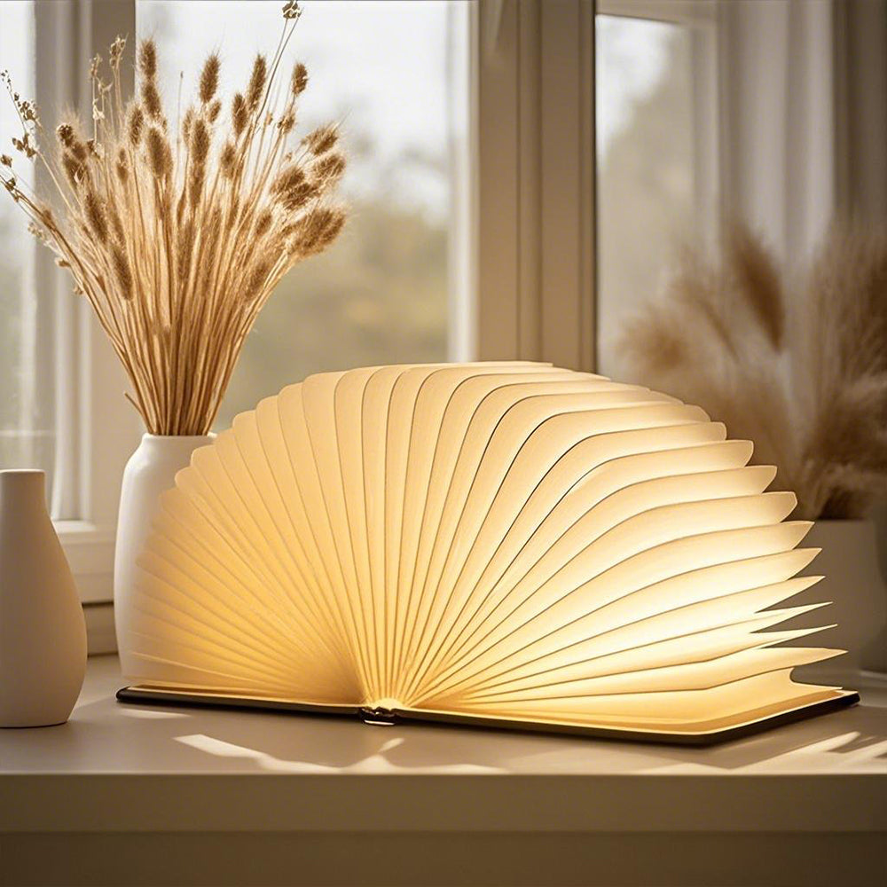 Glarefusion LED 360° Foldable Book Lamp