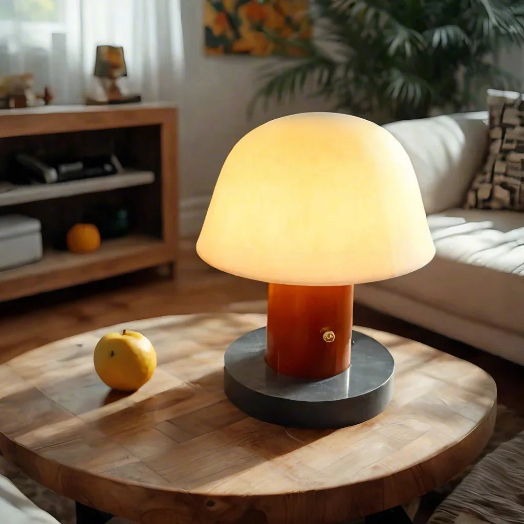 Modern Chic Mushroom Table Lamp