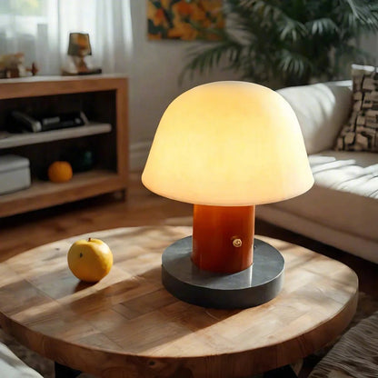Modern Chic Mushroom Table Lamp