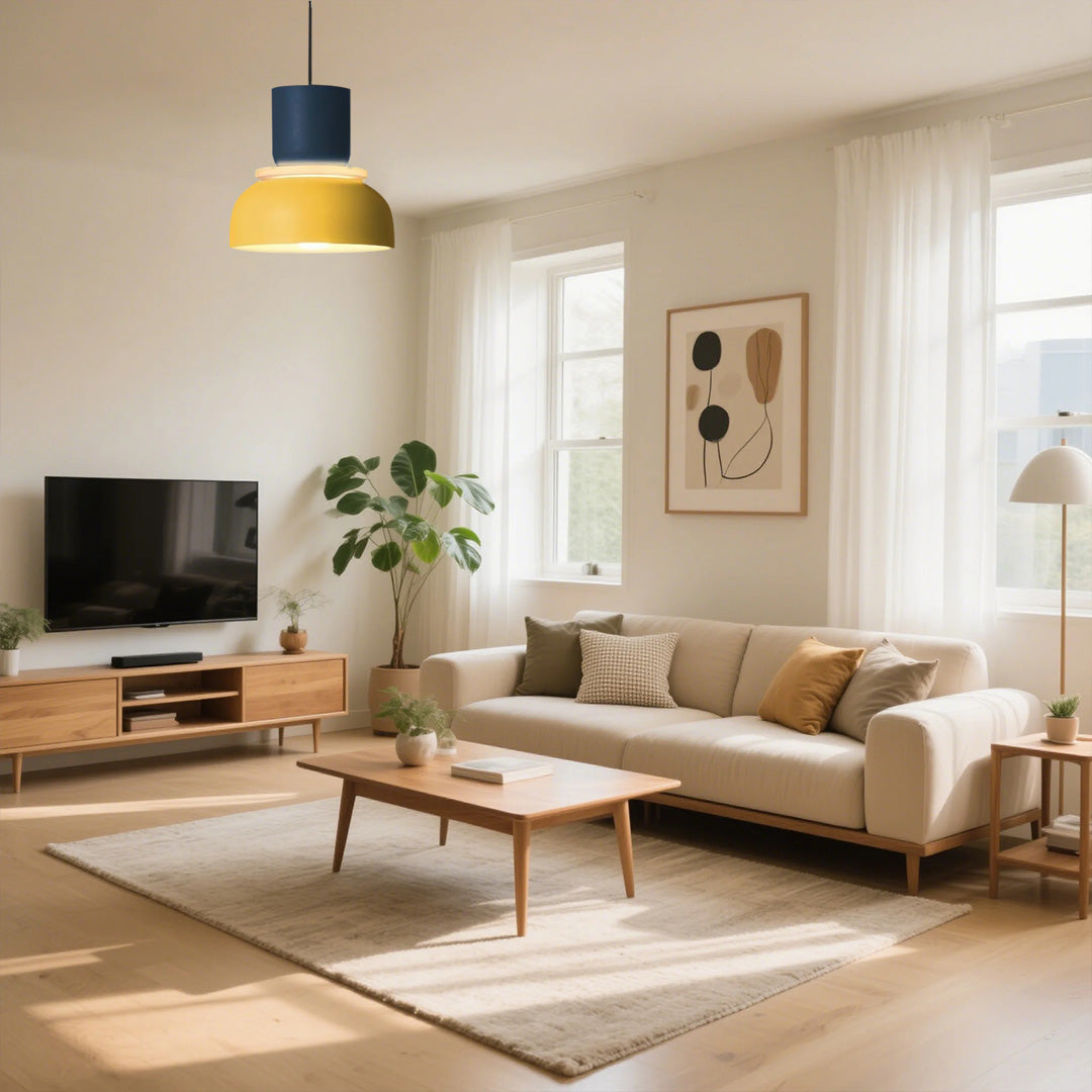 Glarefusion Nordic Simple Macaron Acrylic Chandelier