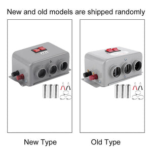 12V Car Heater with 3 Vents, 600W-800W Fast Heating