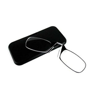 Portable Legless Clamp Nose Retractable Reading Glasses For Men And Women